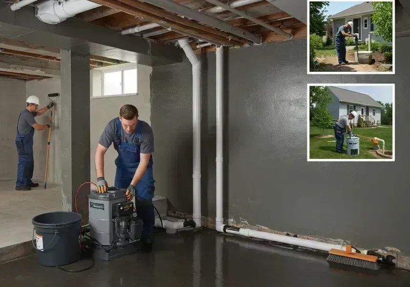 Basement Waterproofing and Flood Prevention process in Winthrop Harbor, IL